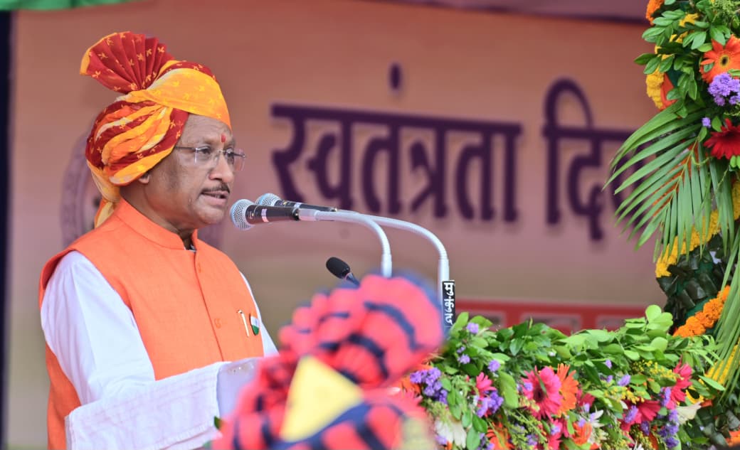 स्वतंत्रता दिवस-2025 : माननीय मुख्यमंत्री श्री विष्णु देव साय का स्वतंत्रता दिवस संदेश- पुलिस परेड ग्राउण्ड ,रायपुर….