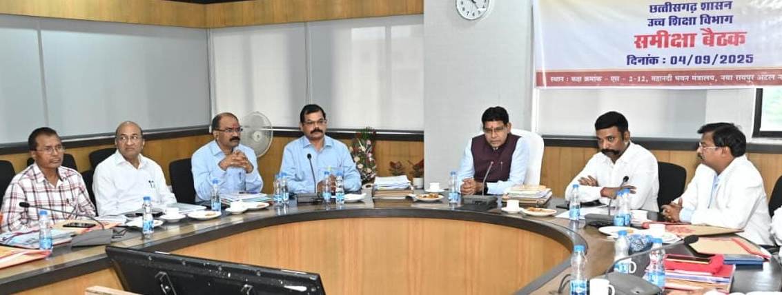विद्यार्थियों को उच्च गुणवत्तायुक्त शिक्षा प्रदान करें : उच्च शिक्षा मंत्री टंकराम वर्मा…