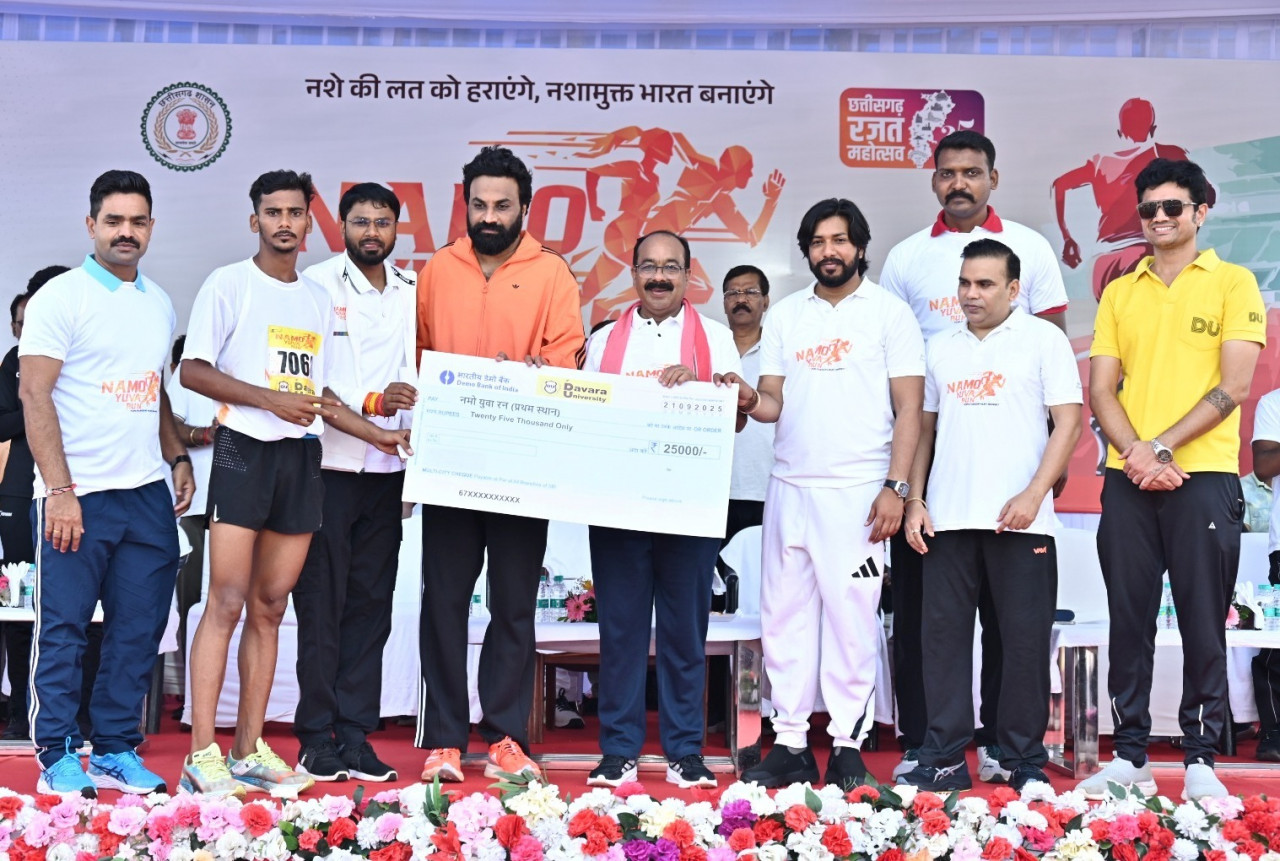 स्वस्थ और नशामुक्त भारत के लिए ‘नमो युवा रन’, युवाओं ने जोश और उत्साह से की भागीदारी….