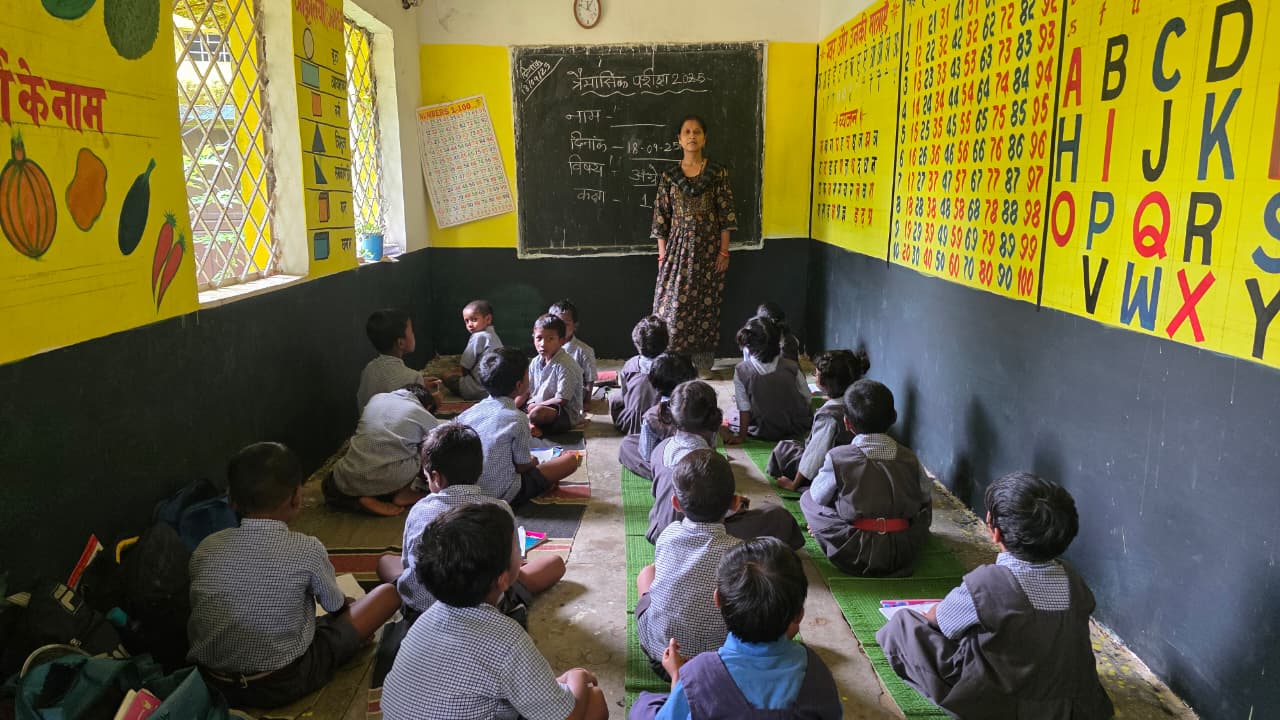 नानदमाली शाला में शिक्षक पदस्थापना से बच्चों की शिक्षा गुणवत्ता में आई सुधार….