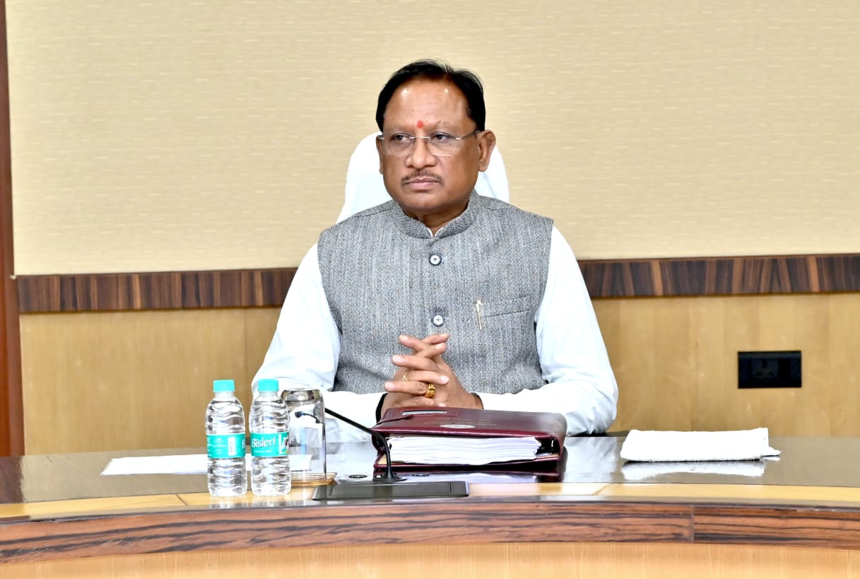 मुख्यमंत्री विष्णु देव साय की अध्यक्षता में मंत्रालय, महानदी भवन में कैबिनेट की बैठक….