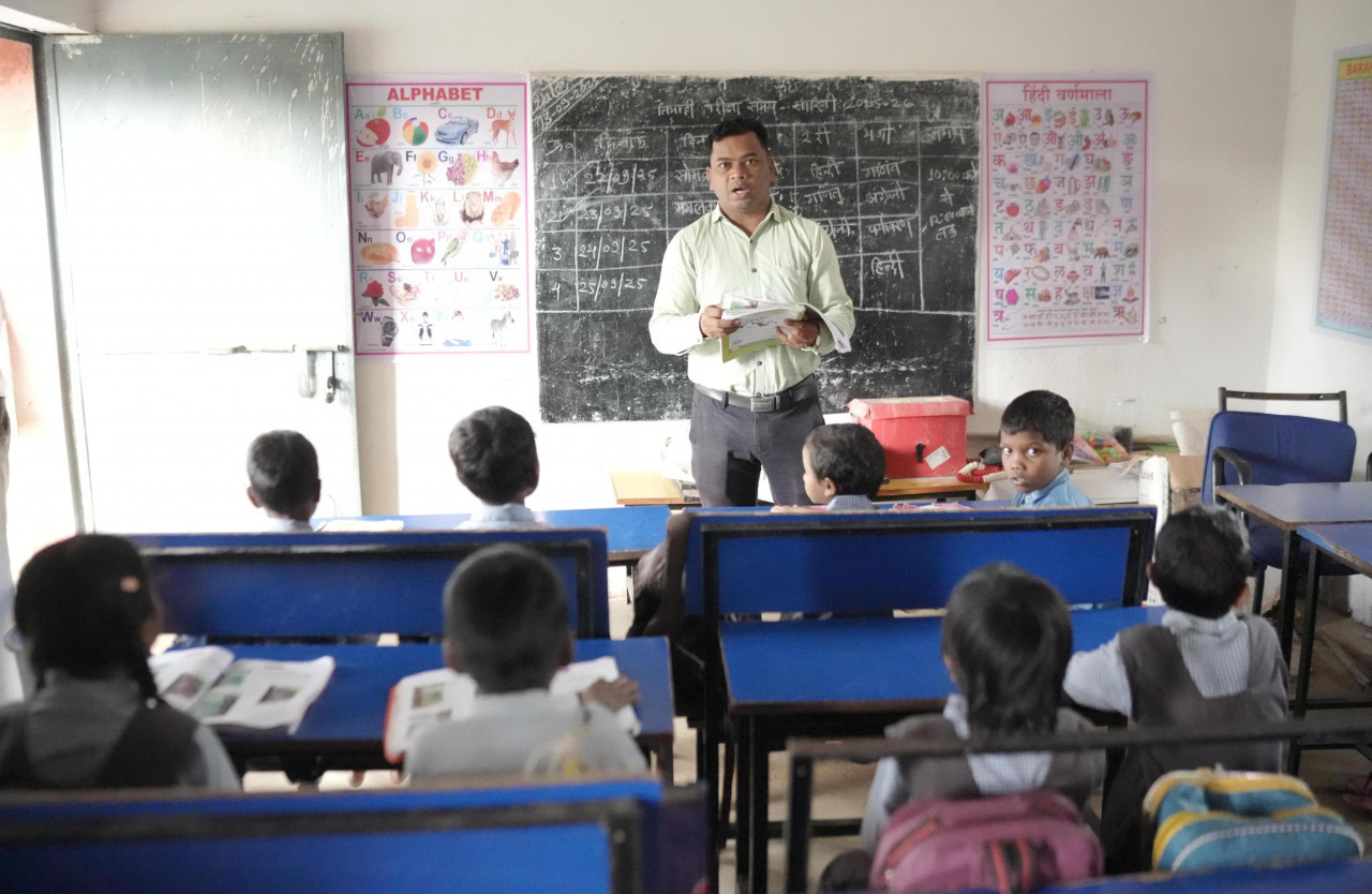 युक्तियुक्तकरण से डूबान क्षेत्र के विद्यालय को मिला नया शिक्षक….