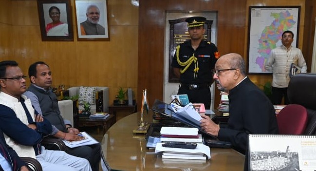 स्वतंत्रता सेनानियों और पूर्व सैनिकों की स्मृति संरक्षण के लिए राज्यपाल रमेन डेका की पहल…..