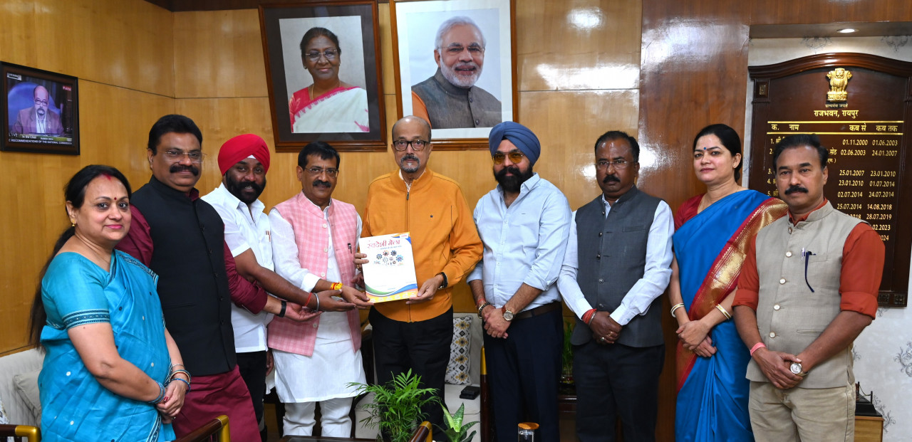 राज्यपाल रमेन डेका को स्वदेशी मेले के लिए न्यौता….