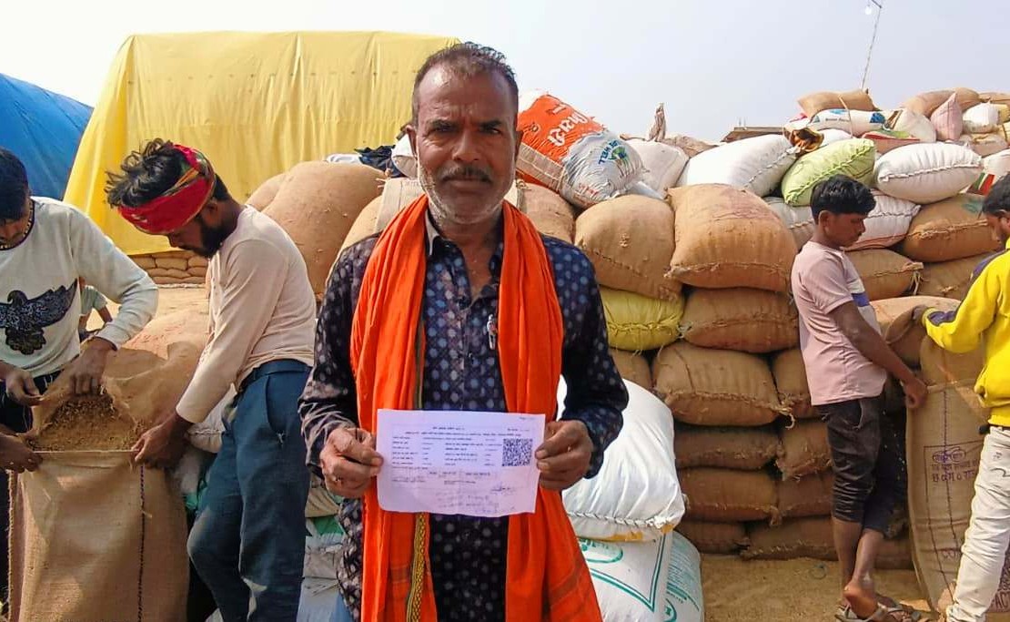 किसान शेषमन ने सिंगहत उपार्जन केंद्र में 166 क्विंटल धान का किया सफल विक्रय…